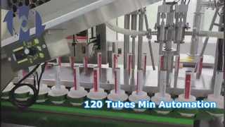 Μηχάνημα πλήρωσης και σφράγισης μεταλλικών σωλήνων TF-120