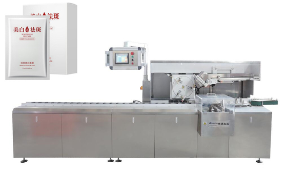 AISI 304 αυτόματο PLC μηχανών συσκευασίας κιβωτίων έλεγξε 120 κιβώτιο/λ.