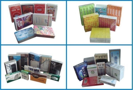 Τυλίγοντας μηχανή 50pcs/Min σελοφάν κιβωτίων αρώματος ταινιών BOPP