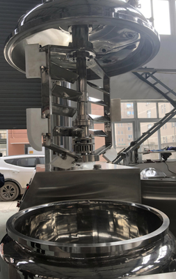 κενό homogenizer με τις μηχανές δεξαμενών για την κατασκευή homogenizer καλλυντικών του γαλακτωματοποιώντας αναμίκτη