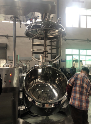 Αυτόματη συσκευή εξάτμισης με κενό για 300L καλλυντικές κρέμες προσώπου