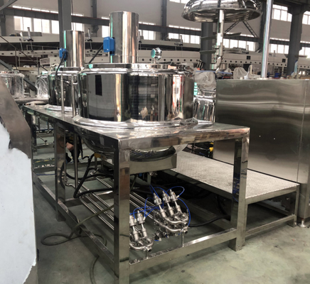 Καλλυντικό Homogenizer 60 R.P.M batch αναμικτών γαλακτώματος γαλακτωματοποιητή ανελκυστήρων κρέμας σαμπουάν