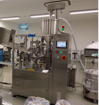 Αυτόματη μηχανή πλήρωσης πλαστικών σωλήνων για οδοντόκρεμα