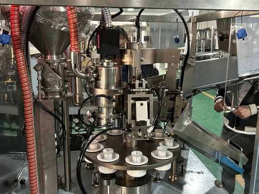 Μηχανή σφραγίσματος για την πλήρωση μαλακών σωλήνων με PLC 30-50pc/min για γαλακτοκομικά προϊόντα