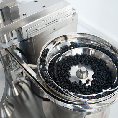 Αυτοματοποιημένη μηχανή γεμίσματος προγεμισμένης σύριγγας Luer Lock Capping Machine Glass Syringe Gel Filling & Plugging Machine