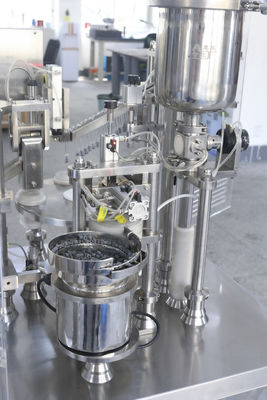 Υψηλής ιξώδους καλλυντικό τζελ οδοντιατρική πάστα κάλυψη πώληση λαβή κλειδαριού σύριγγας μηχανή πλήρωσης