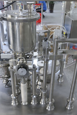 Υψηλής ιξώδους καλλυντικό τζελ οδοντιατρική πάστα κάλυψη πώληση λαβή κλειδαριού σύριγγας μηχανή πλήρωσης