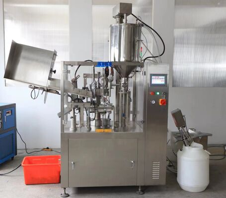 Γεμίζοντας και σφραγίζοντας μηχανών αργιλίου καλλυντική κρέμας σωλήνων οδοντόπαστας σωλήνων πλήρωσης μηχανή αυτόματων μαλακών πλαστικών σωλήνων