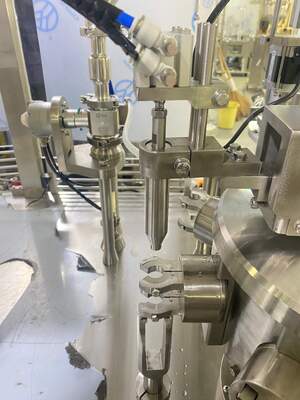 Μηχανή πλήρωσης σύριγγας κτηνιατρικής ιατρικής