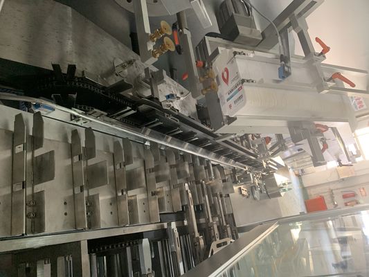 Η κονσερβοποίηση υγρή σκουπίζει τη γραμμή παραγωγής 180 κιβώτια/λ. για το δίσκο χαπιών