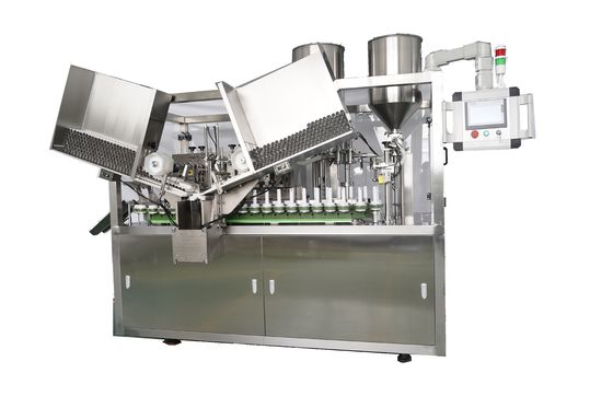 Μηχανή πλήρωσης μαλακών σωλήνων από πλαστικό σύνθετο και συσκευή σφράγισης εσωτερικής θέρμανσης με ψυγείο για κρέμα χεριών